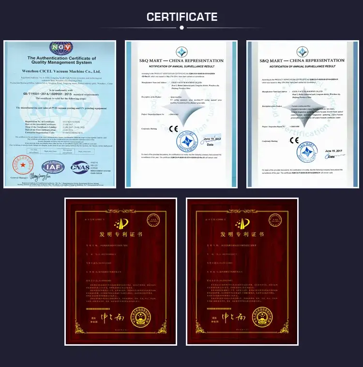 Máy phun phủ chân không loại cửa đôi dành cho các loại nhựa như PP, ABS hình ảnh 20-description
