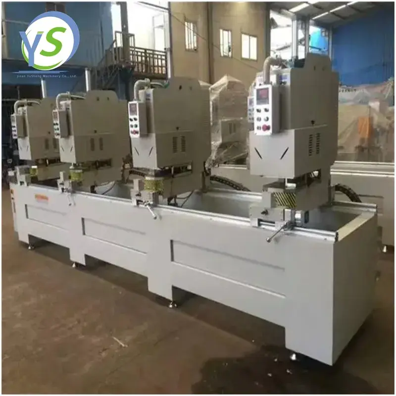 Máy hàn đầu đôi chuyên dùng cho việc sản xuất cửa sổ và cửa bằng vật liệu nhựa PVC UPVC