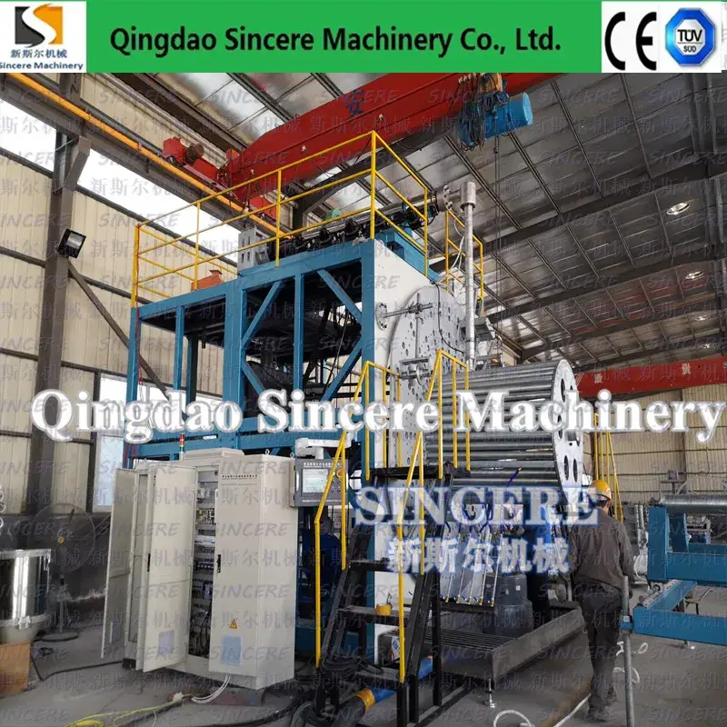 Dây chuyền xoắn ốc tường rỗng đôi cho ống thoát nước PE - Giải pháp hiệu quả cho hệ thống thoát nước hình ảnh 15-description