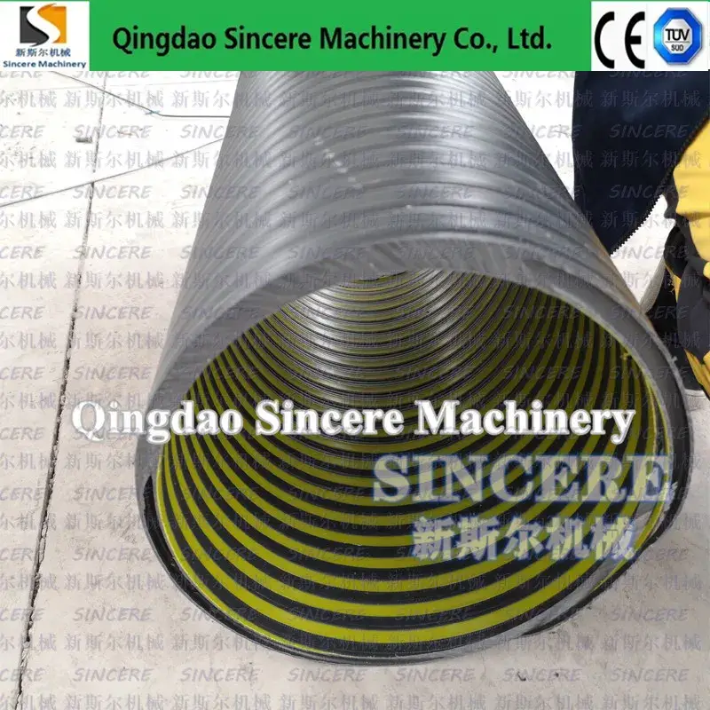 Dây chuyền xoắn ốc tường rỗng đôi cho ống thoát nước PE - Giải pháp hiệu quả cho hệ thống thoát nước