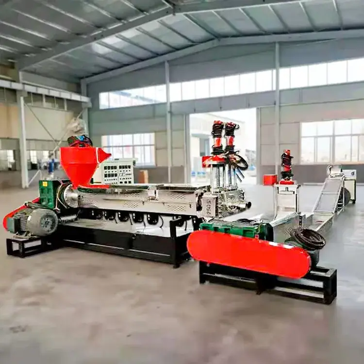 Máy sản xuất hạt nhựa PE PP với công nghệ hai giai đoạn - Giải pháp tái chế nhựa hiệu quả