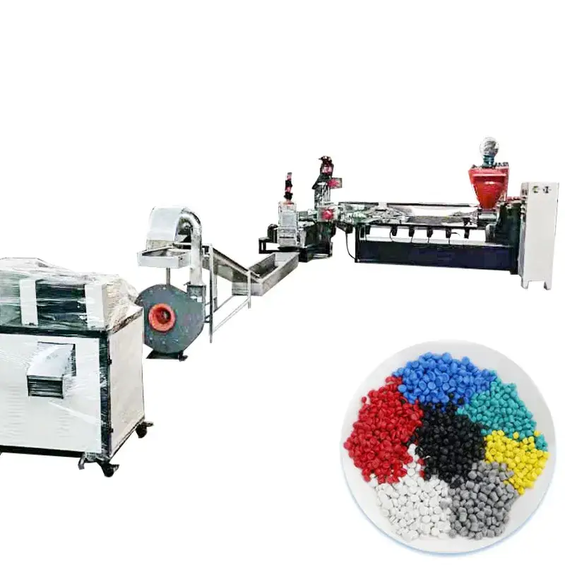 Máy sản xuất hạt nhựa PE PP với công nghệ hai giai đoạn - Giải pháp tái chế nhựa hiệu quả