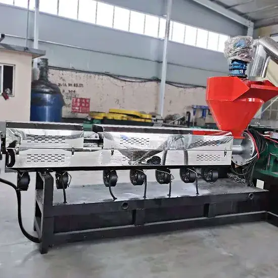 Máy sản xuất hạt nhựa PE PP với công nghệ hai giai đoạn - Giải pháp tái chế nhựa hiệu quả