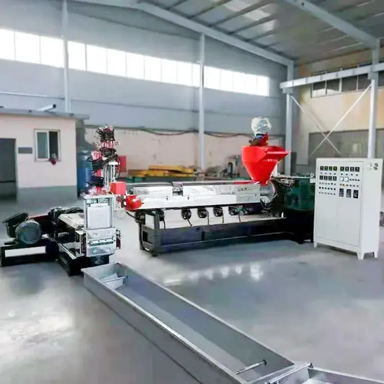 Máy sản xuất hạt nhựa PE PP với công nghệ hai giai đoạn - Giải pháp tái chế nhựa hiệu quả