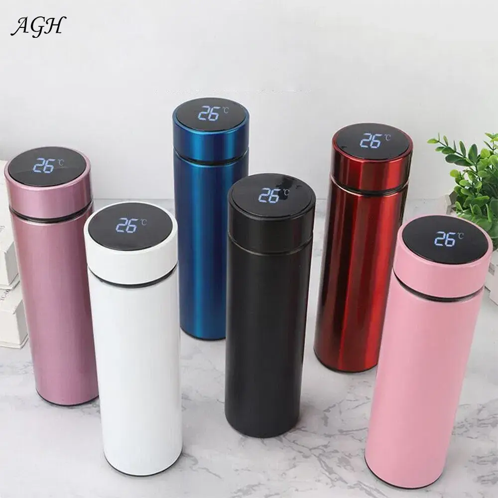 Bình nước trà không chân hai tầng với màn hình thể hiện nhiệt độ
