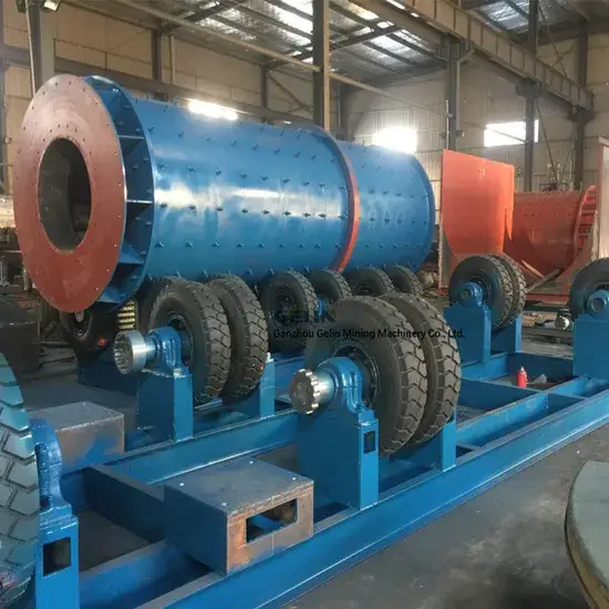 Máy rửa trống loại bỏ cát đá vàng từ màn hình trommel trong quá trình khai thác khoáng sản