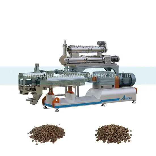 Thiết bị chế biến thức ăn cho chó và thú cưng, dây chuyền sản xuất thức ăn tự động