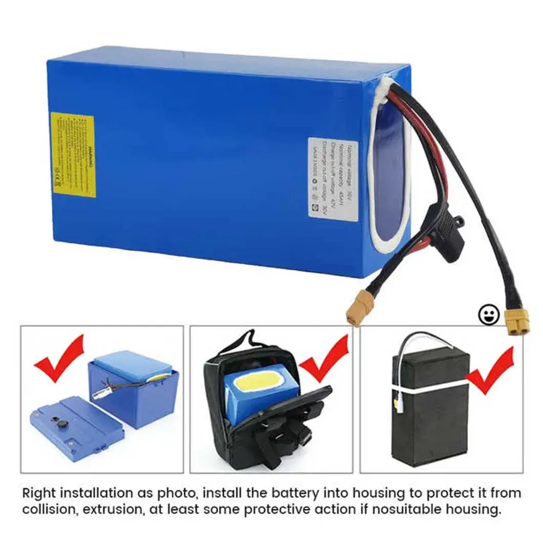 Pin sạc cho xe đạp điện với dung lượng lớn 72V 20ah, giúp tối ưu hiệu suất vận hành hình ảnh 13-description