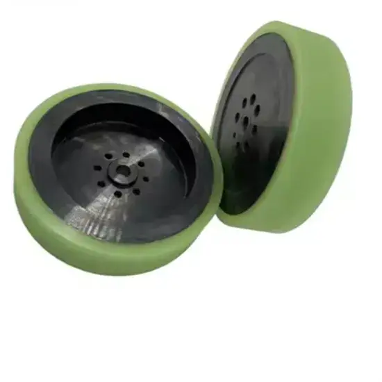 Bánh xe chịu tải lớn làm từ polyurethane PU, giúp di chuyển mượt mà và thuận tiện