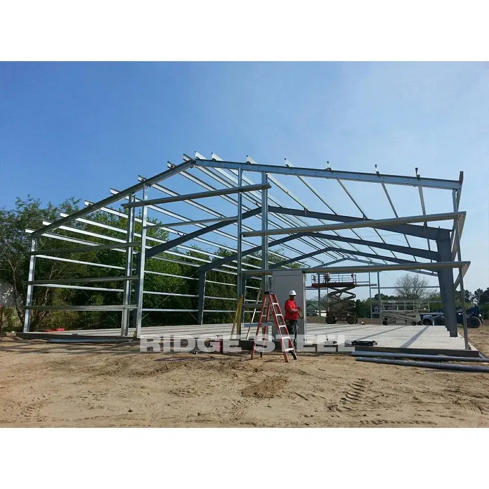 Cấu trúc kho lưu trữ thép cột tiền chế ổn định và lâu bền