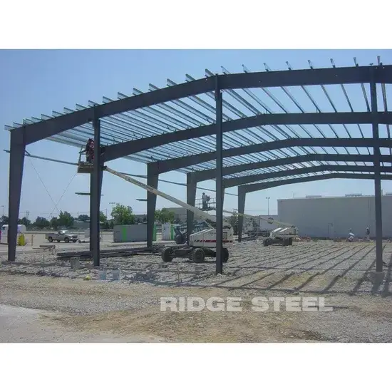 Cấu trúc kho lưu trữ thép cột tiền chế ổn định và lâu bền