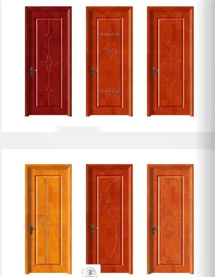 Cửa phòng làm từ vật liệu gỗ tự nhiên MDF composite - Chất liệu nhựa chắc chắn