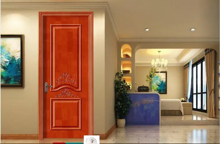 Cửa phòng làm từ vật liệu gỗ tự nhiên MDF composite - Chất liệu nhựa chắc chắn hình ảnh 16-description
