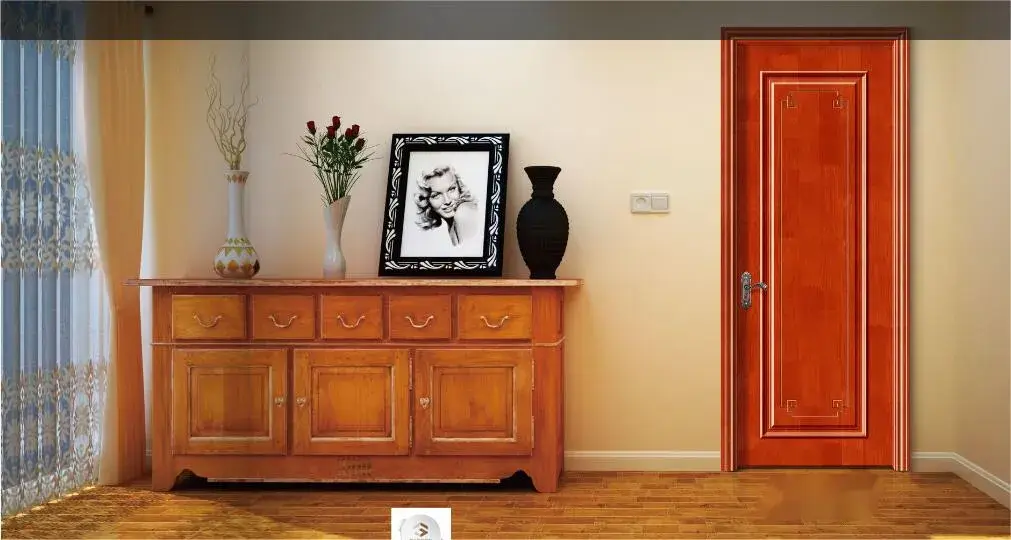 Cửa phòng làm từ vật liệu gỗ tự nhiên MDF composite - Chất liệu nhựa chắc chắn hình ảnh 17-description
