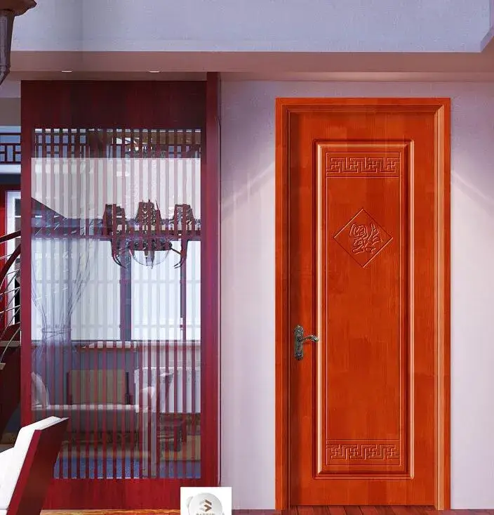 Cửa phòng làm từ vật liệu gỗ tự nhiên MDF composite - Chất liệu nhựa chắc chắn hình ảnh 14-description