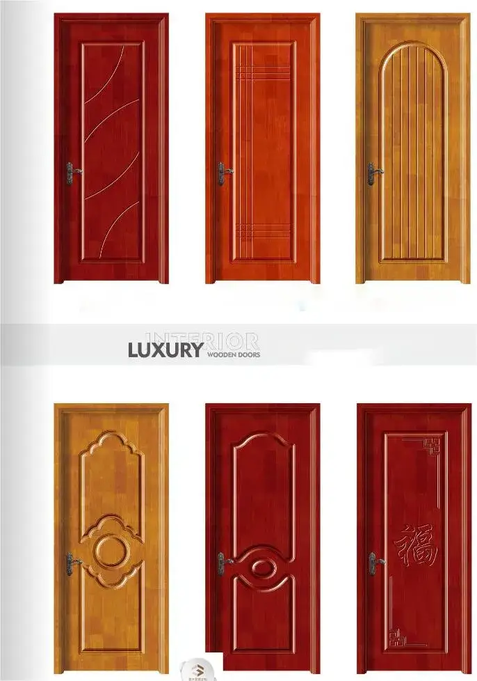 Cửa phòng làm từ vật liệu gỗ tự nhiên MDF composite - Chất liệu nhựa chắc chắn hình ảnh 21-description