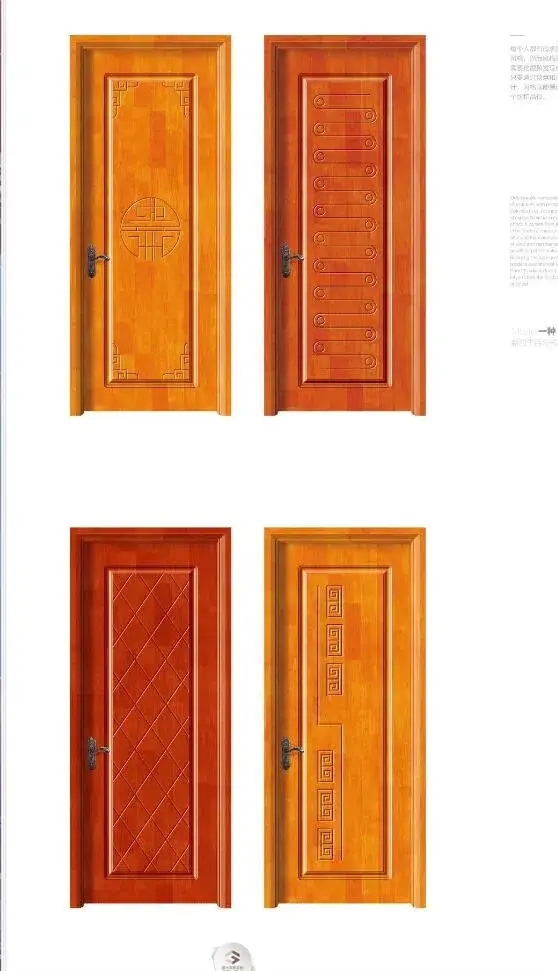 Cửa phòng làm từ vật liệu gỗ tự nhiên MDF composite - Chất liệu nhựa chắc chắn hình ảnh 19-description