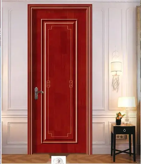 Cửa phòng làm từ vật liệu gỗ tự nhiên MDF composite - Chất liệu nhựa chắc chắn