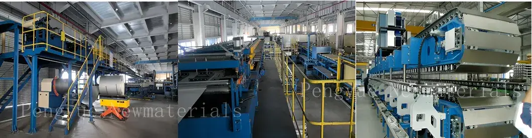 Bảng tường và mái sandwich Polyurethane/PIR/PUR/PU/Đá khoáng/EPS/Len thủy tinh có kết cấu thép và mối nối ẩn từ 30 đến 150mm hình ảnh 17-description