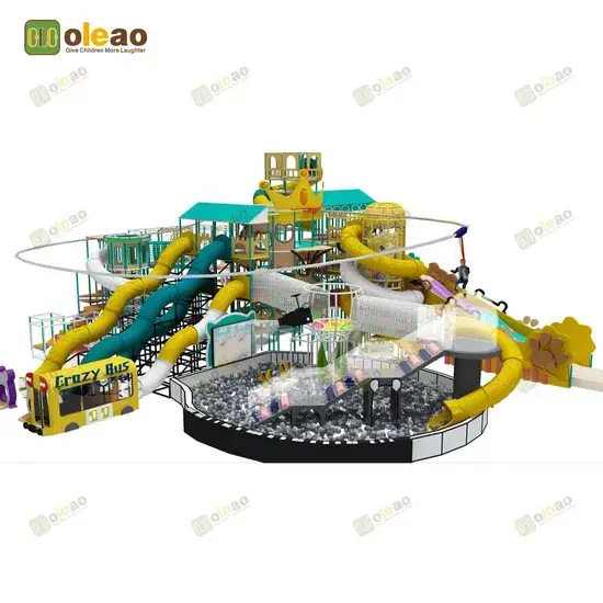 Sân chơi đa năng trong nhà cho trẻ em - Hội trường thể thao thân thiện và năng động hình ảnh 1-description
