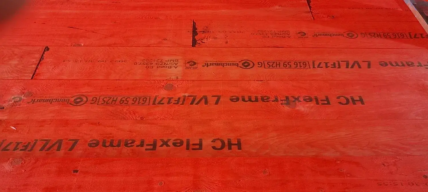 E10 H2 Gỗ thông đã qua xử lý, cấu trúc LVL theo tiêu chuẩn AS/NZS4357.0 Bond Super E0