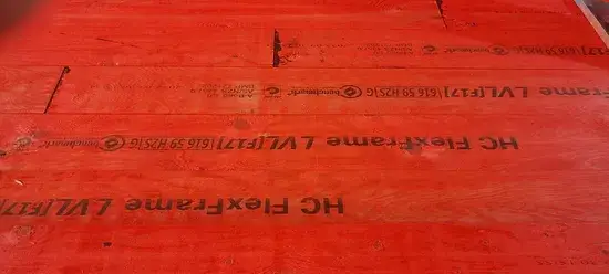 E10 H2 Gỗ thông đã qua xử lý, cấu trúc LVL theo tiêu chuẩn AS/NZS4357.0 Bond Super E0