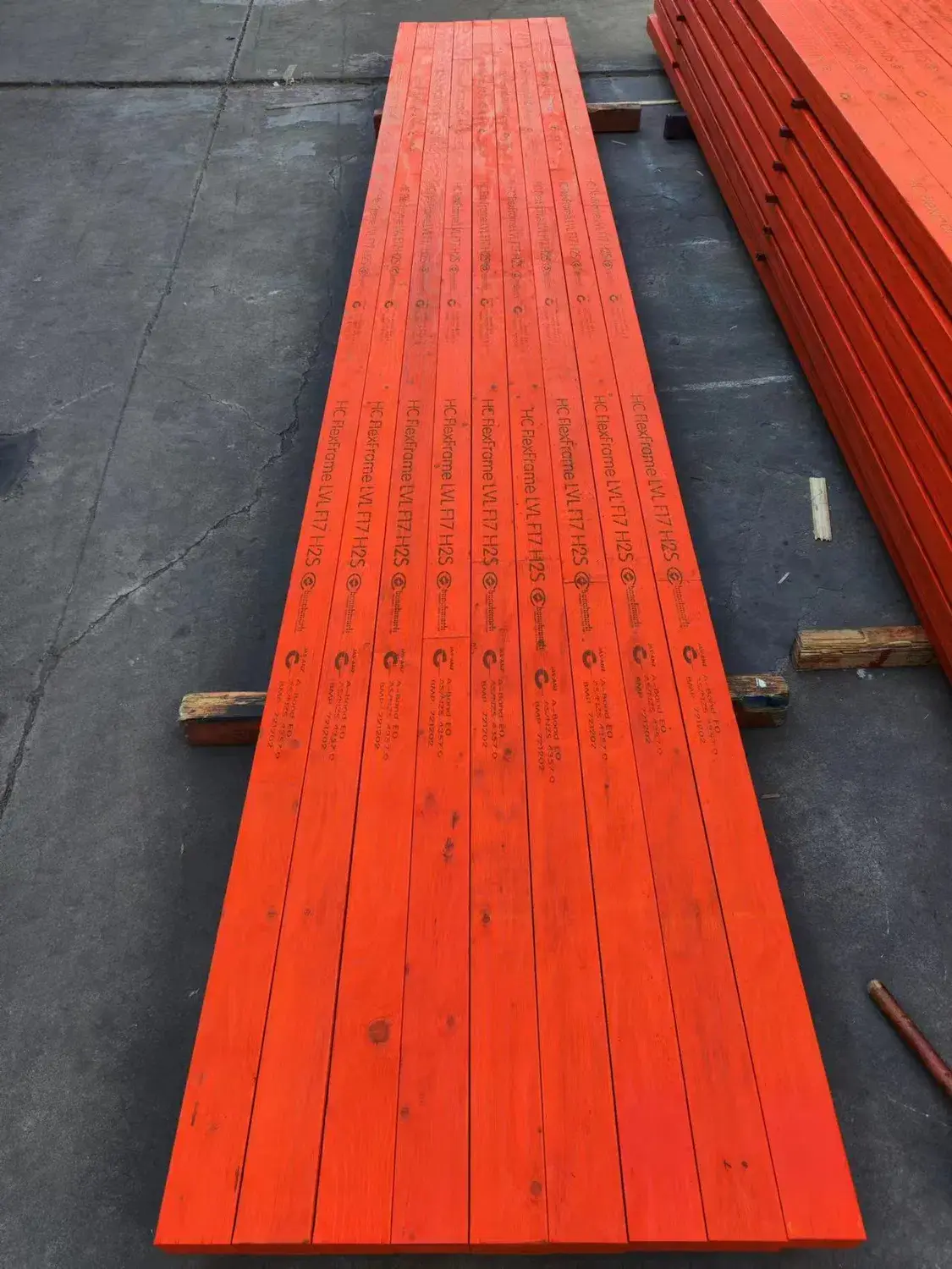 E10 H2 Gỗ thông đã qua xử lý, cấu trúc LVL theo tiêu chuẩn AS/NZS4357.0 Bond Super E0