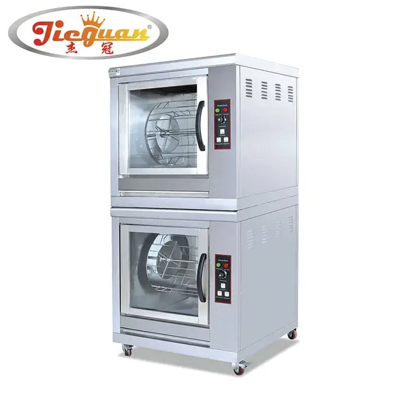 Lò quay gà điện EB-201 - Xử lý 24-30 miếng gà mỗi 40 phút, điều khiển nhiệt độ từ 50-300 độ hình ảnh 5-description