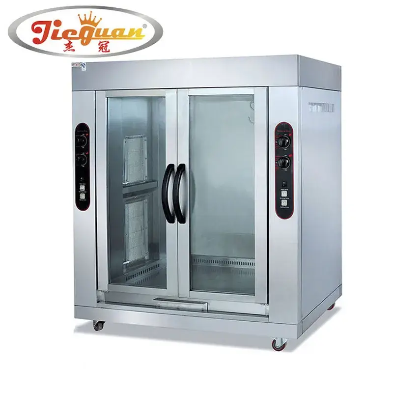 Lò quay gà điện EB-201 - Xử lý 24-30 miếng gà mỗi 40 phút, điều khiển nhiệt độ từ 50-300 độ hình ảnh 10-description
