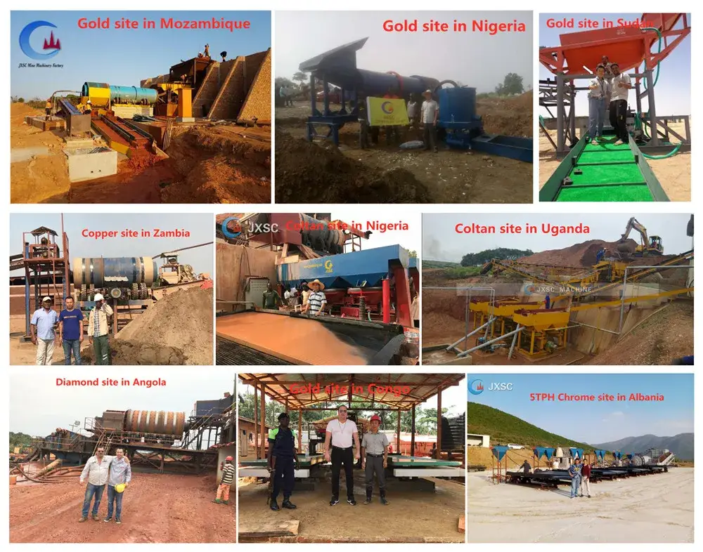 Nhà máy chế biến vàng đá hoàn chỉnh vận hành thuận tiện với máy nghiền hàm, máy nghiền búa và bàn lắc hình ảnh 23-description