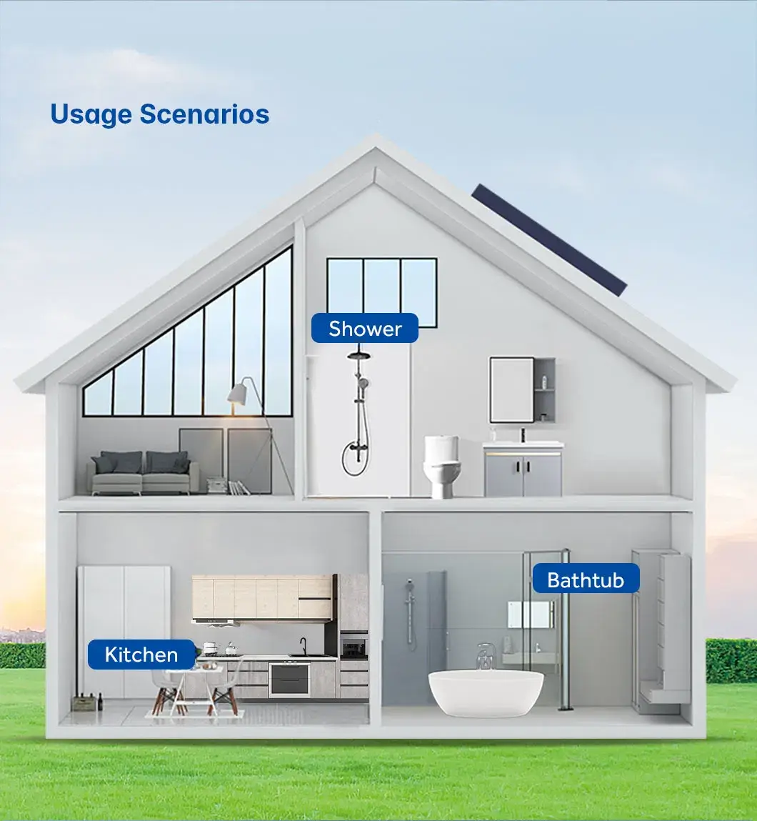 Máy nước nóng điện không bình treo tường - 4.5kw 220 Volt, tiết kiệm năng lượng và dễ lắp đặt hình ảnh 14-description