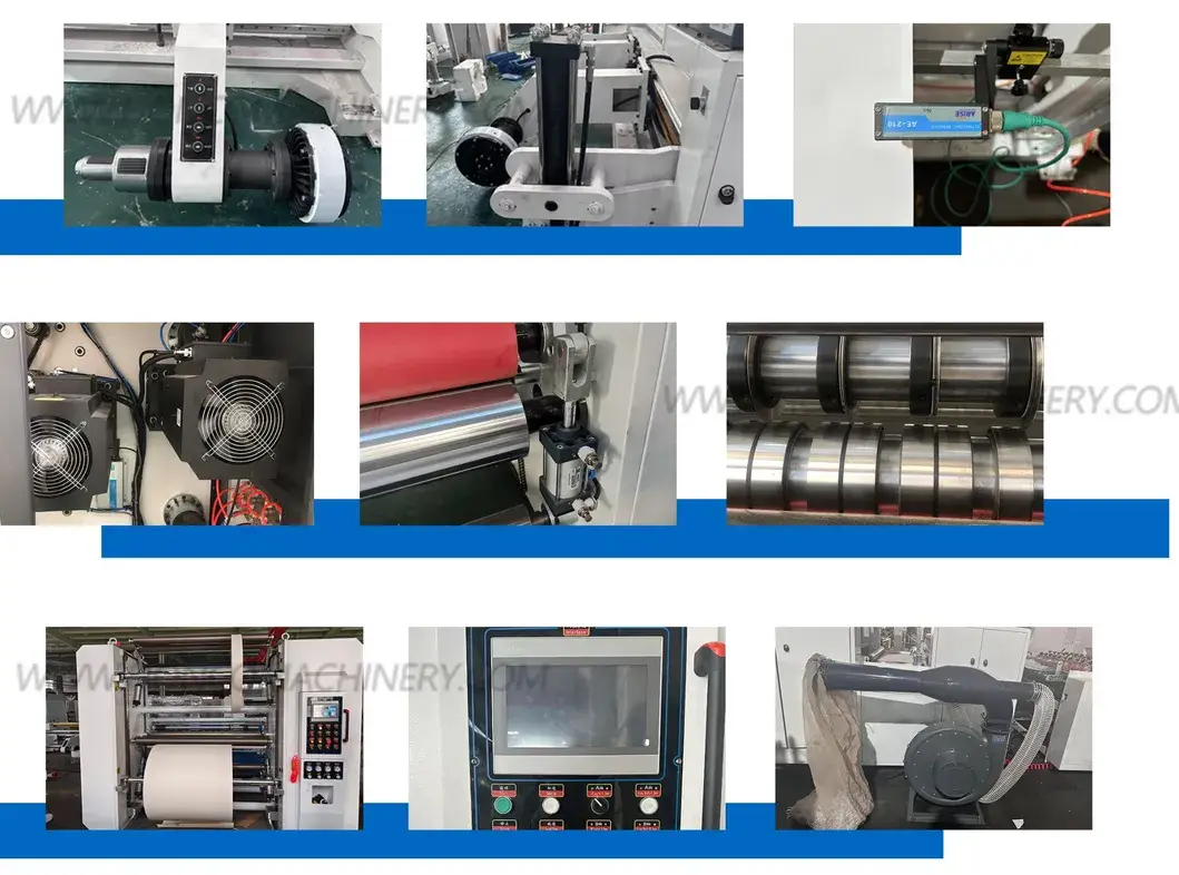 Máy cắt cuộn cuộn với hệ thống PLC, chức năng đếm tự động và dừng báo động, dễ sử dụng và vận hành hình ảnh 15-description