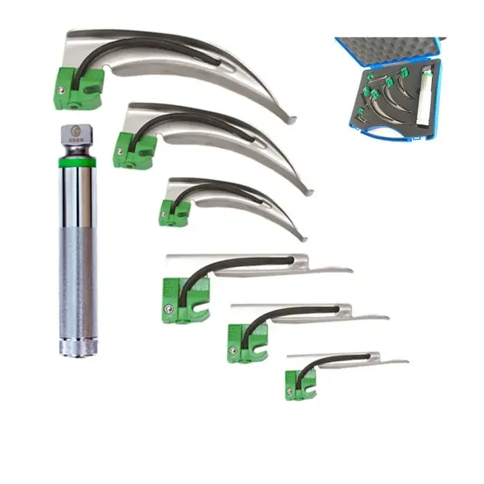 Đèn nội soi thanh quản sử dụng công nghệ sợi quang LED tiết kiệm năng lượng, đạt chuẩn CE và FDA