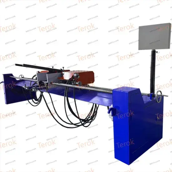 Máy làm con lăn băng tải tùy chỉnh, chứng nhận ISO, trục thép carbon và máy cắt mép vát hai đầu cho mỏ đá - sản phẩm tiêu chuẩn kinh tế hình ảnh 1-description