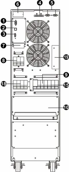 Tiêu đề mới: Thiết bị Ắc quy dự phòng lớn 10kVA 24kw cho hệ thống UPS 3 pha 20kVA 30kVA 40kVA 60kVA