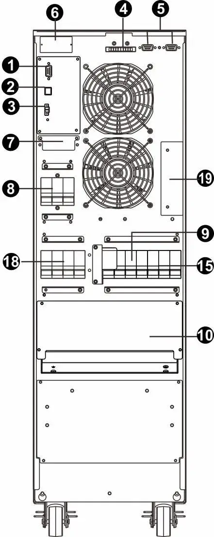 Tiêu đề mới: Thiết bị Ắc quy dự phòng lớn 10kVA 24kw cho hệ thống UPS 3 pha 20kVA 30kVA 40kVA 60kVA