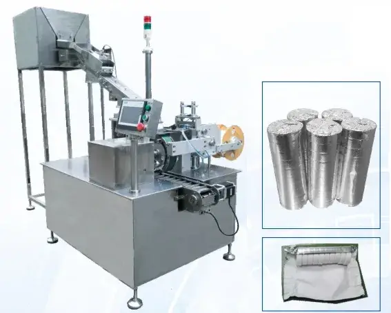 Dòng sản phẩm dây chuyền sử dụng để đếm, đóng gói và dán nhãn sản phẩm sủi bọt hình ảnh 15-description