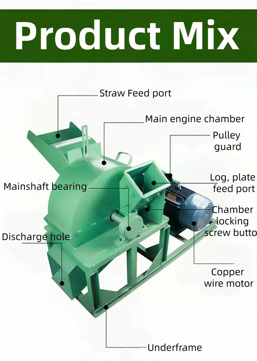 Máy nghiền cây chuyên nghiệp và phương tiện chế biến gỗ cho những người làm chuyên ngành hình ảnh 13-description
