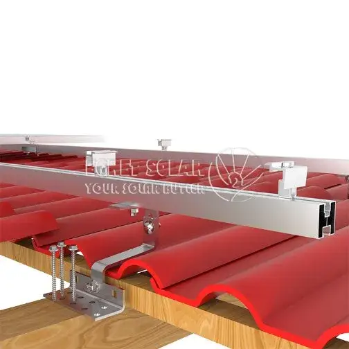 Kẹp bắng nhôm đa năng dành cho tấm pin năng lượng mặt trời Egret Solar có thể điều chỉnh hình ảnh 19-description