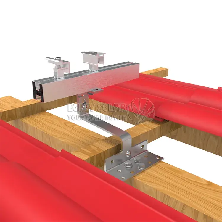 Kẹp bắng nhôm đa năng dành cho tấm pin năng lượng mặt trời Egret Solar có thể điều chỉnh hình ảnh 16-description