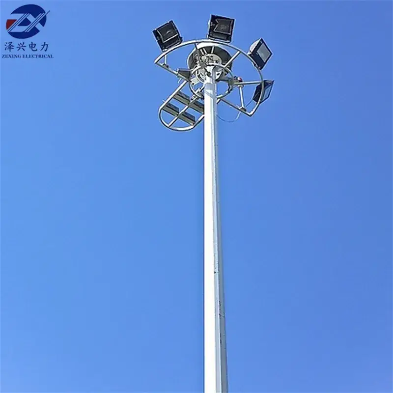Phần cột điện lực bằng thép mạ kẽm và thanh ngang phù hợp với phụ kiện điện hình ảnh 24-description