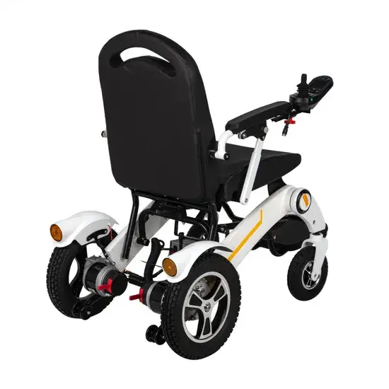 Xe lăn điện chạy bằng pin, xe lăn điện tựa động cơ