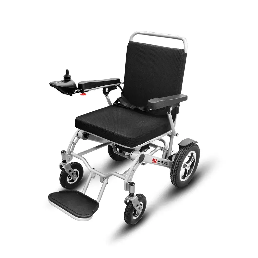 Xe lăn điện chạy bằng pin, xe lăn điện tựa động cơ hình ảnh 17-description