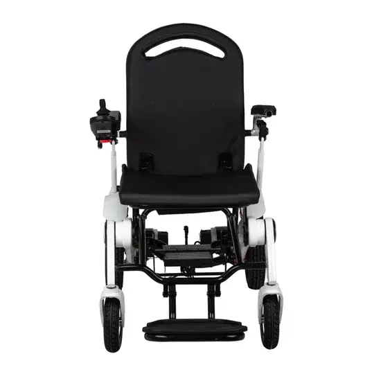 Xe lăn điện chạy bằng pin, xe lăn điện tựa động cơ hình ảnh 1-description