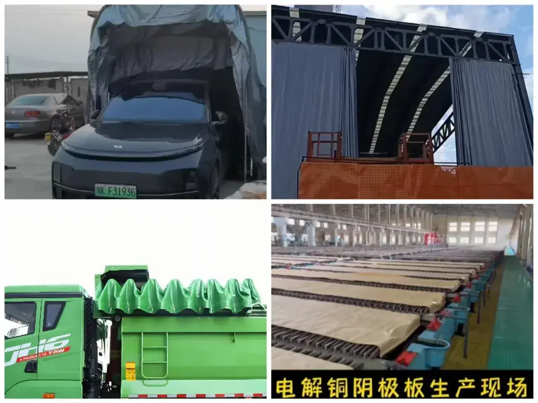 Hệ thống bạt chứng nhận với lớp phủ chống cháy cho an toàn tối đa hình ảnh 13-description