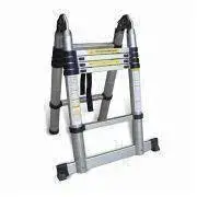 Thang gấp nhôm chất lượng cao, thiết kế mở rộng hai bên, tiêu chuẩn EN131