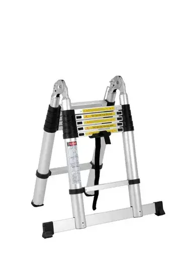 Thang gấp nhôm chất lượng cao, thiết kế mở rộng hai bên, tiêu chuẩn EN131