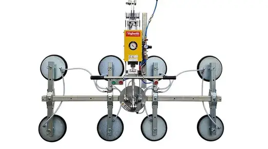 Cung cấp cần cẩu hút kính sử dụng công nghệ khí nén