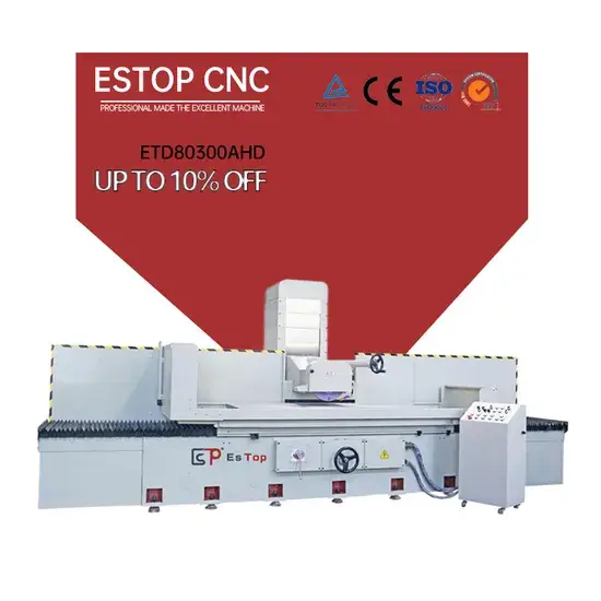 Máy mài bề mặt Estop Etd80300ahd - sản phẩm chất lượng cao cho gia công CNC hình ảnh 1-description