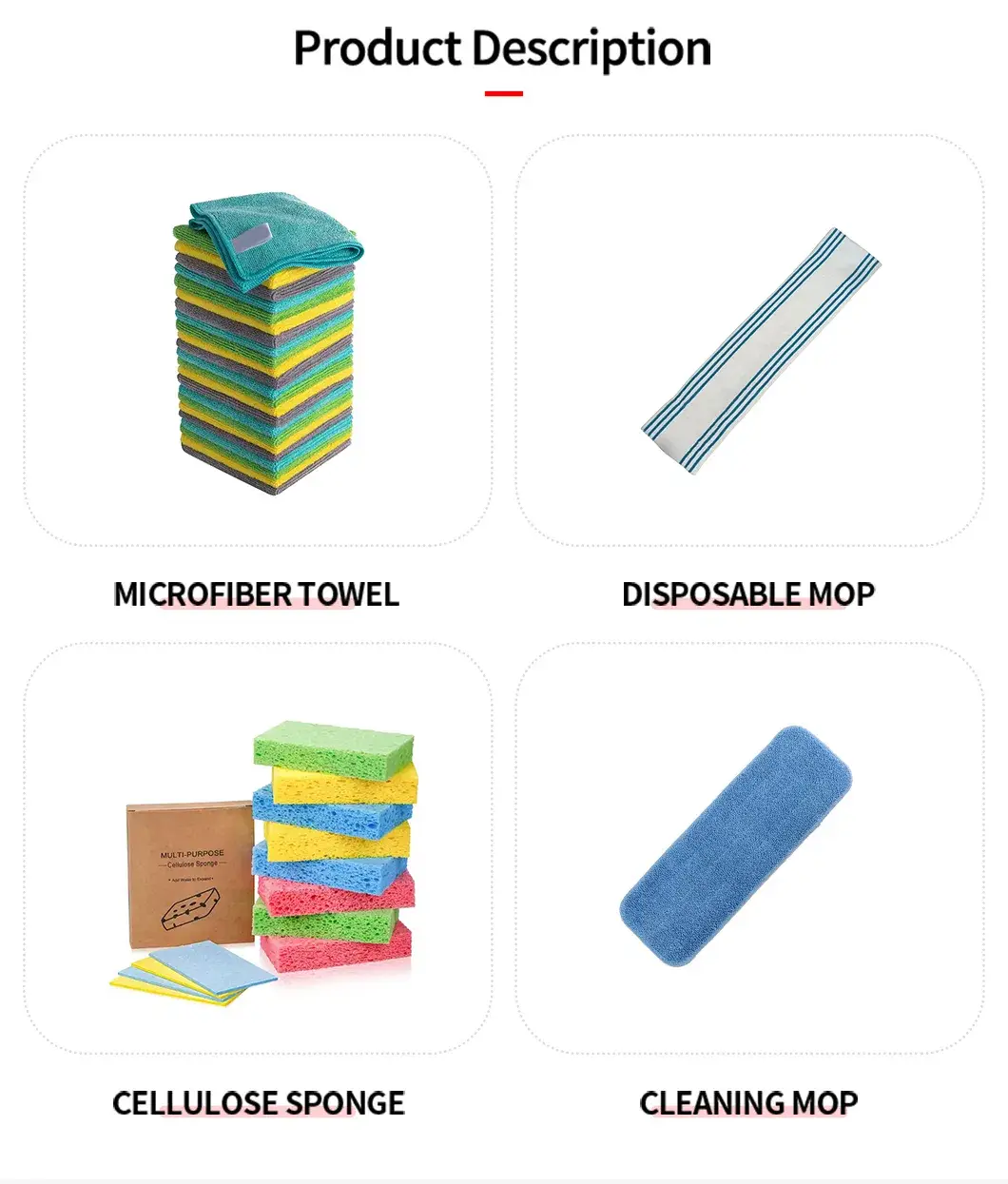 Khăn lau cửa sổ vi sợi thế hệ mới không sử dụng xơ vải, tích hợp nhiều chức năng Esun Multi-Functional hình ảnh 21-description